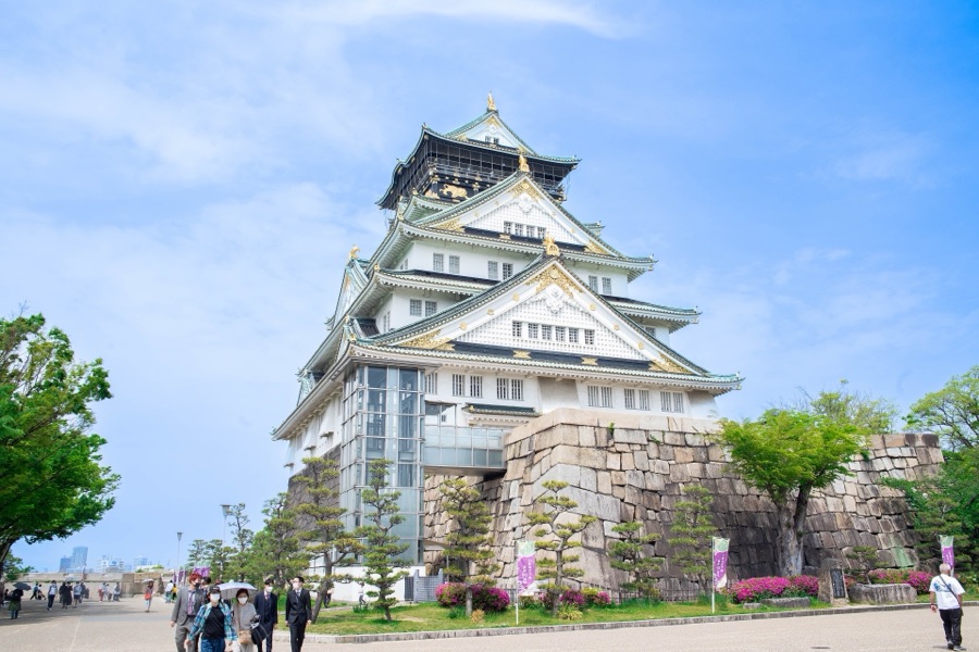 El castillo de Osaka